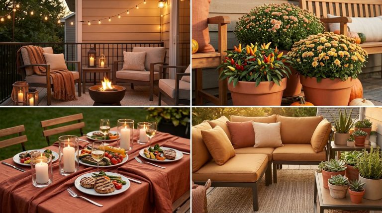 End of Summer Patio Ideas
