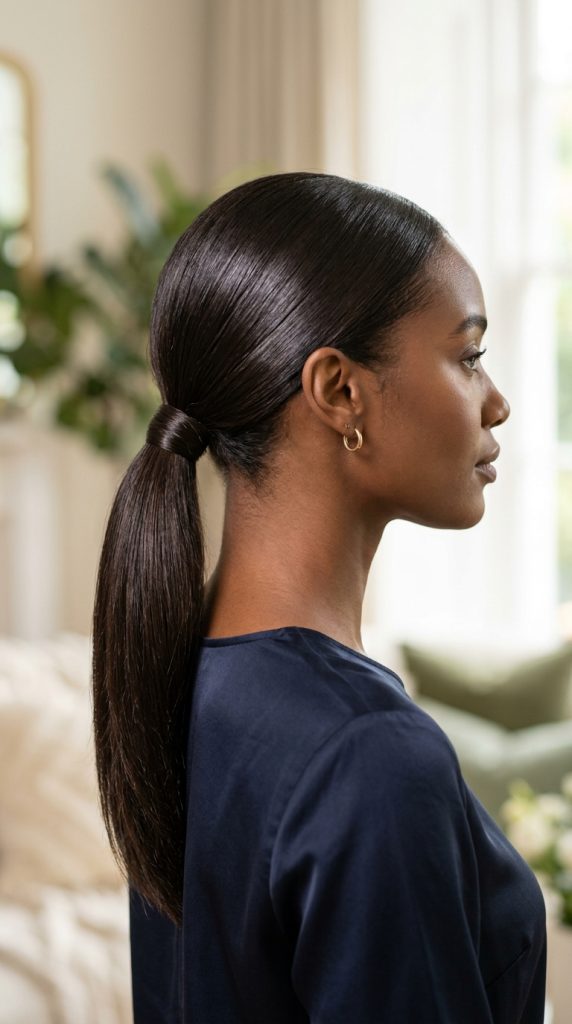 Espresso Brunette Ponytail