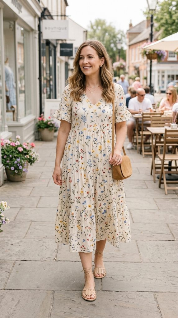 Floral Midi Dress