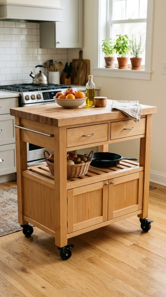 Freestanding Kitchen Cart