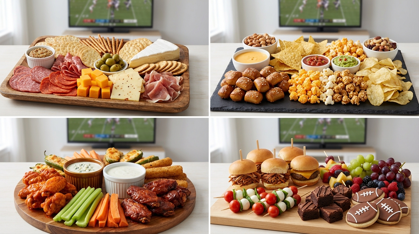 Game Day Charcuterie Board Ideas