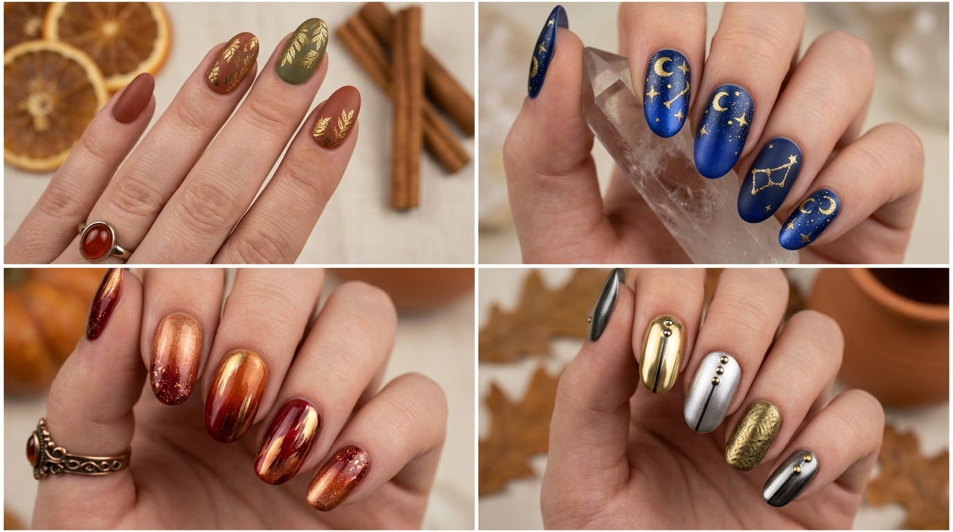 Goddess Nail Ideas for Fall