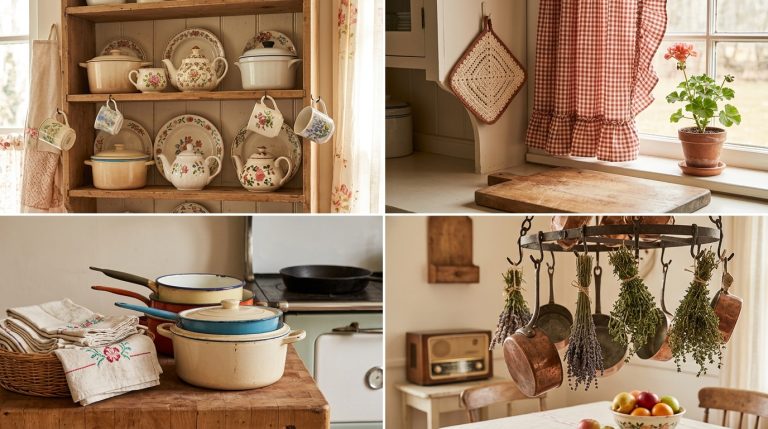 Grandma Core Kitchen Ideas