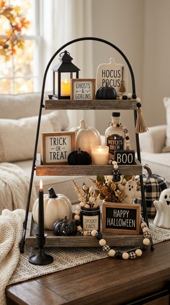 Halloween Tiered Tray