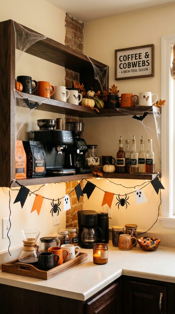 Hang a Halloween Garland