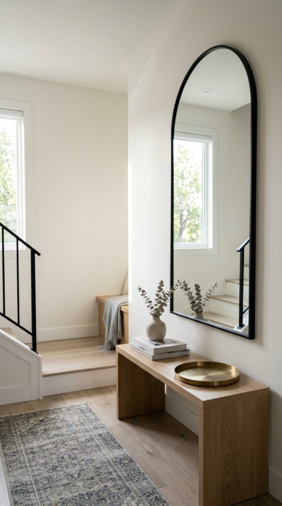 Hang a Large Statement Mirror