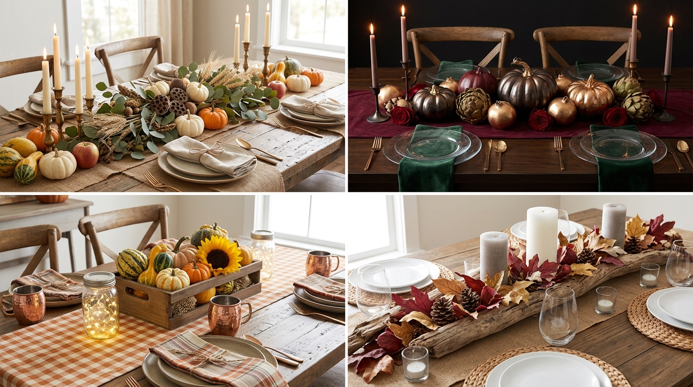 Harvest Table Styling Ideas
