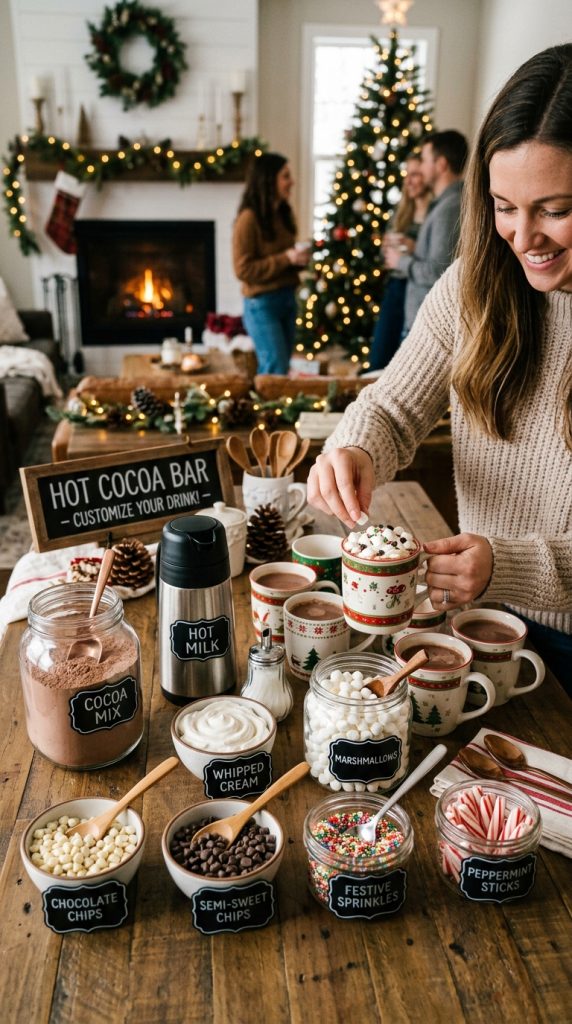 Include a Hot Chocolate Bar