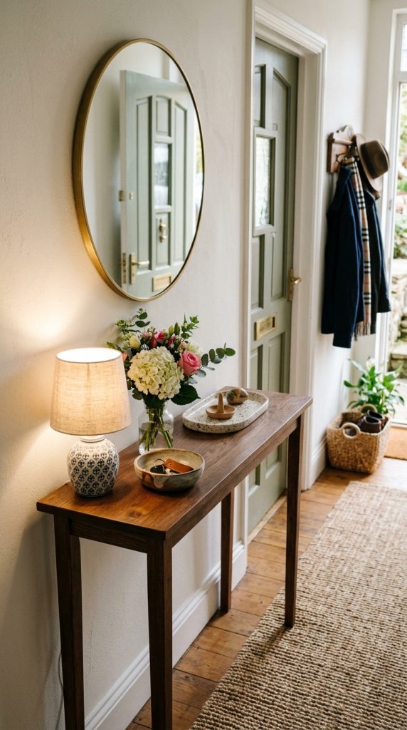 Include a Slim Console Table