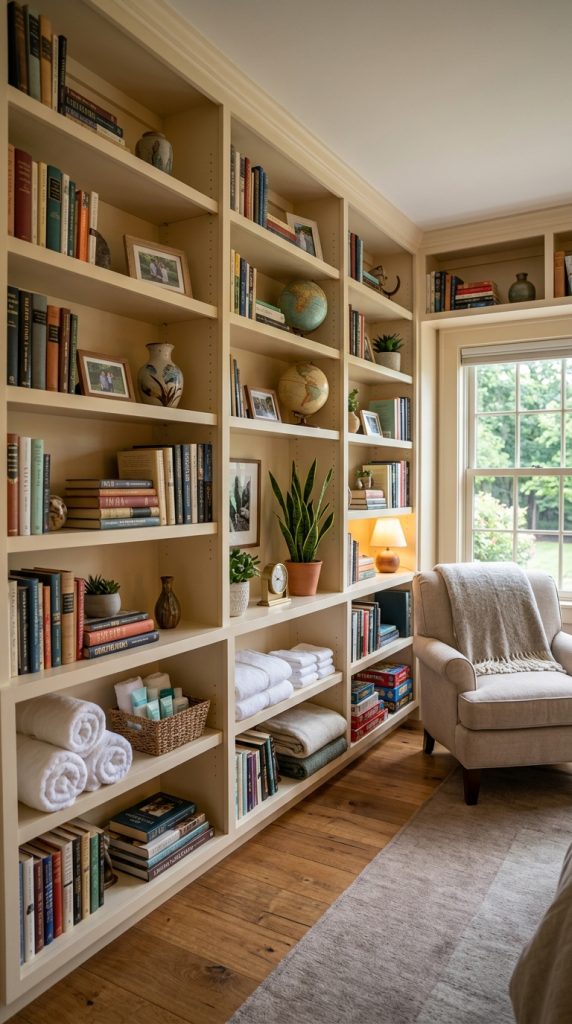 Install Built-In Shelving