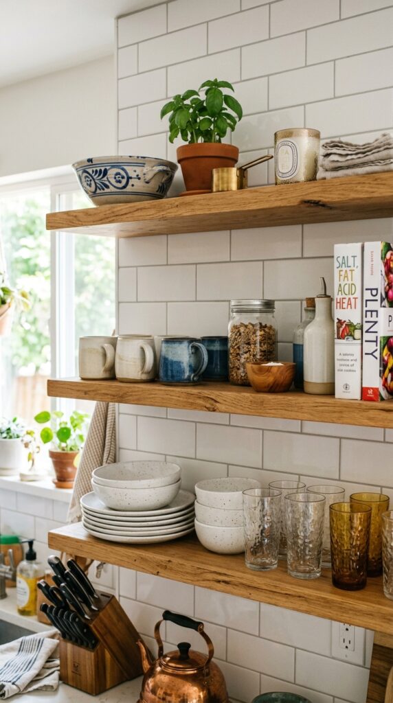 Install Open Shelving