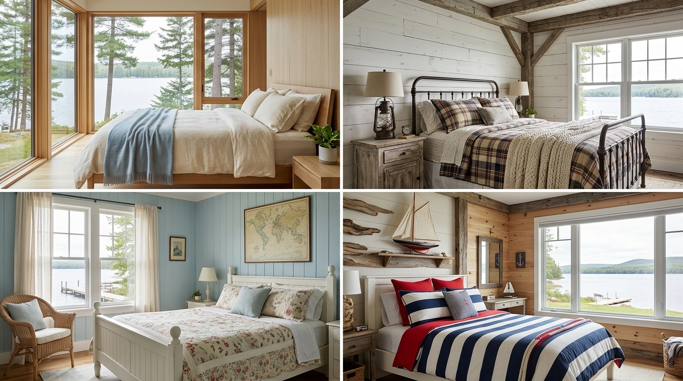 Lakehouse Bedroom Ideas