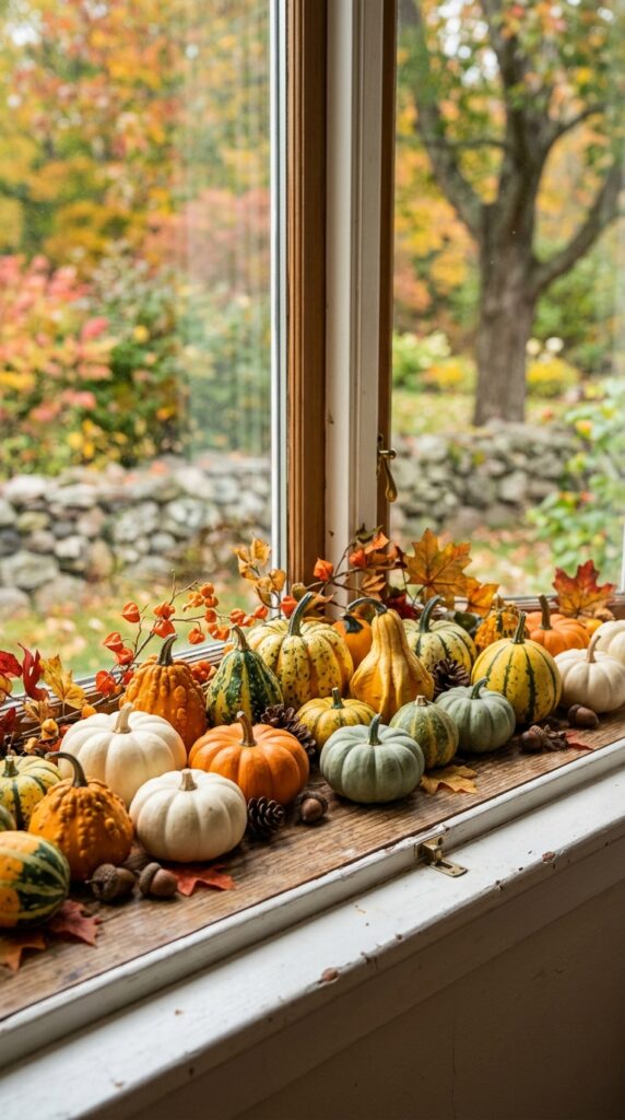 Mini Pumpkins and Gourds