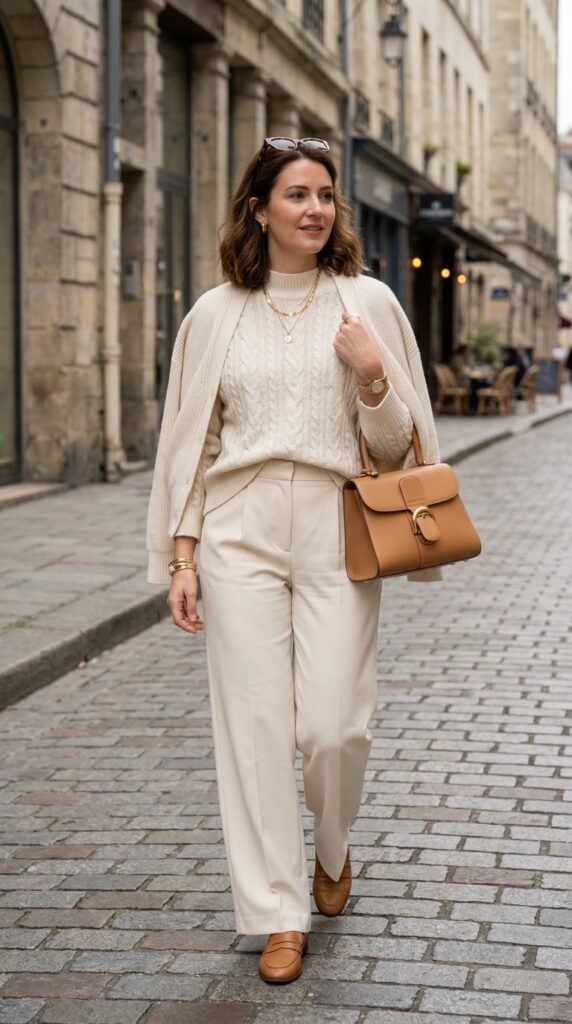Neutral Monochrome Look