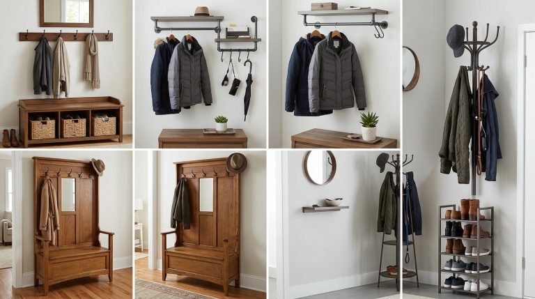 No Coat Closet Entryway Ideas