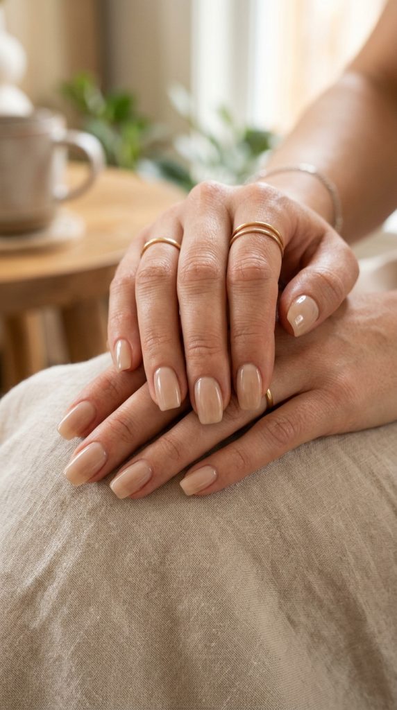 Nude Gloss Manicure