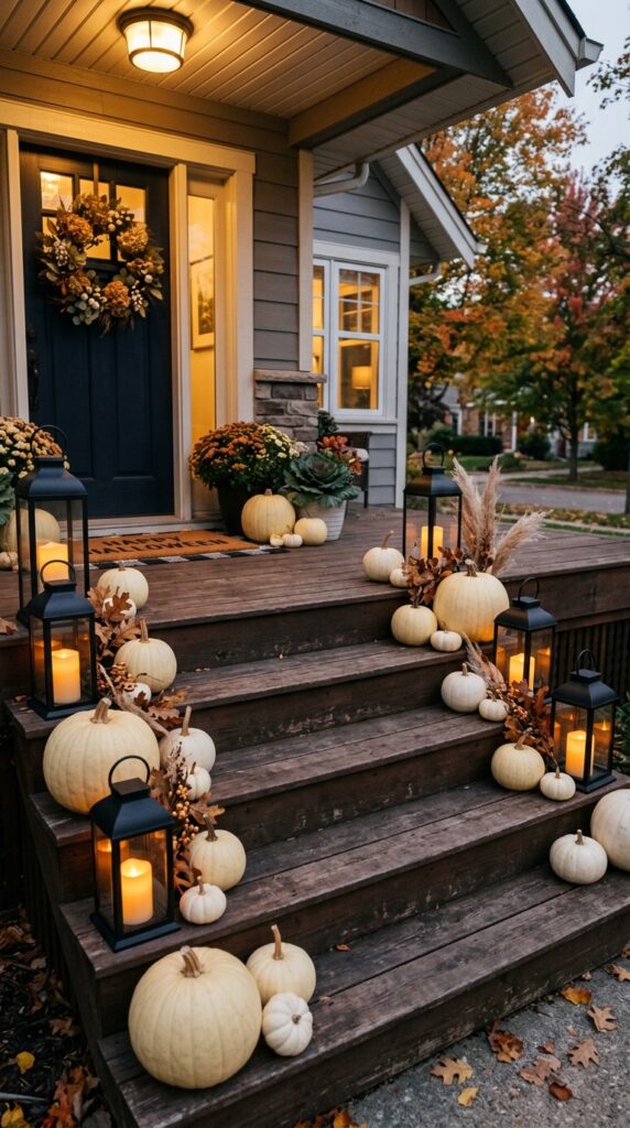 Outdoor Lantern Display
