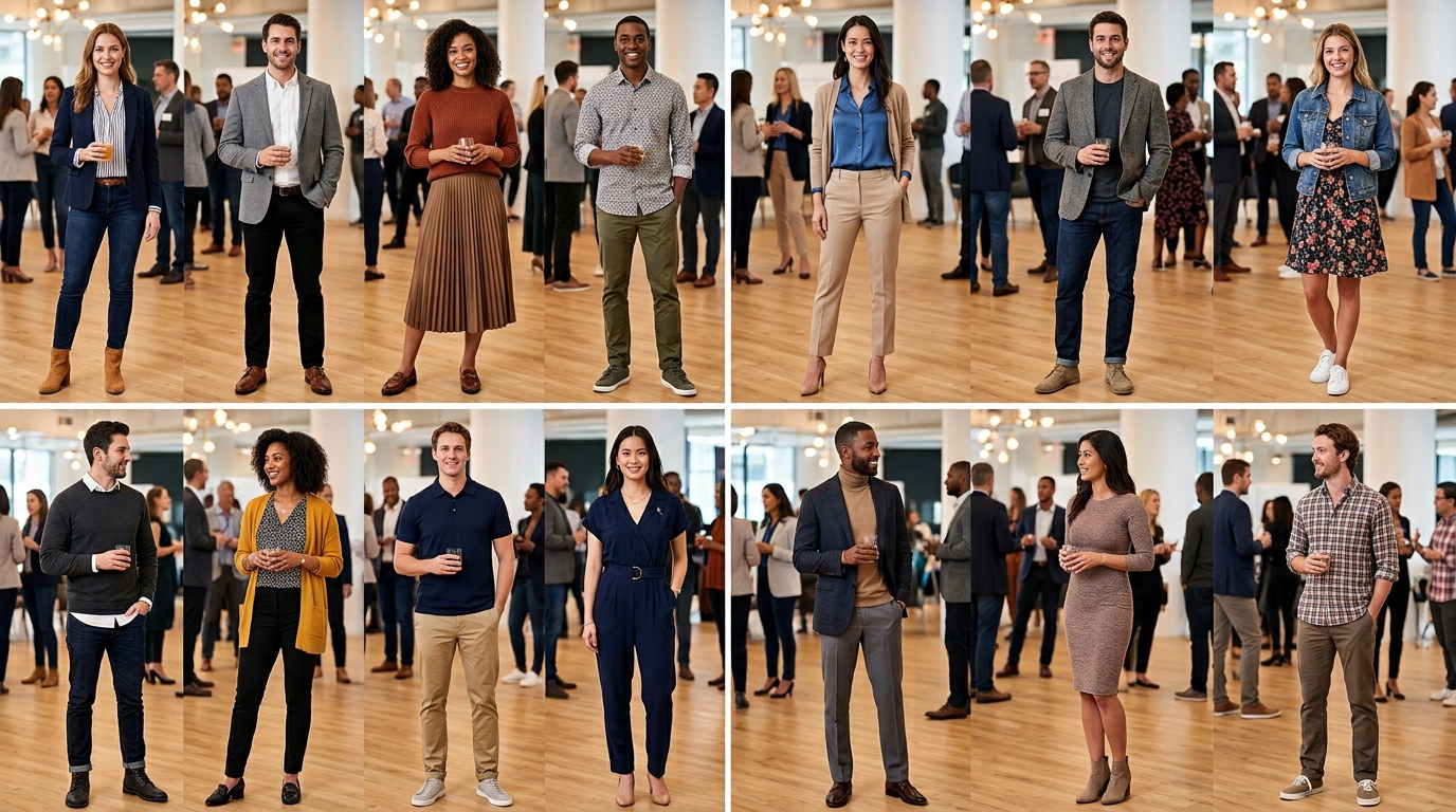 Outfit Ideas for Casual Networking Events