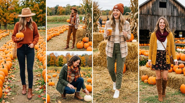 Outfit Ideas for Pumpkin Patch Visits