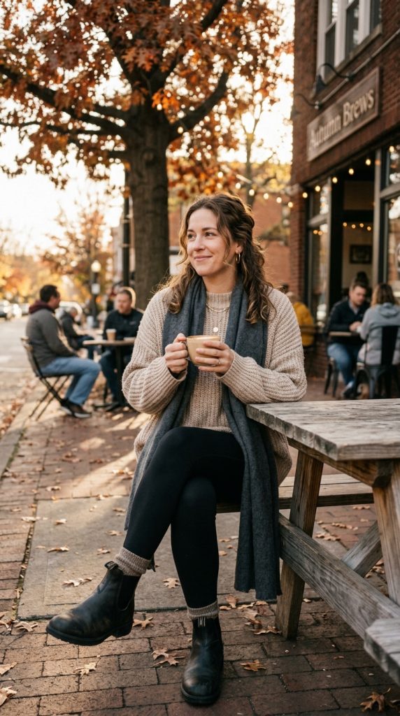 Oversized Sweater with Leggings