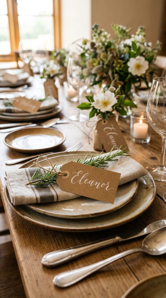 Personalize Each Place Setting
