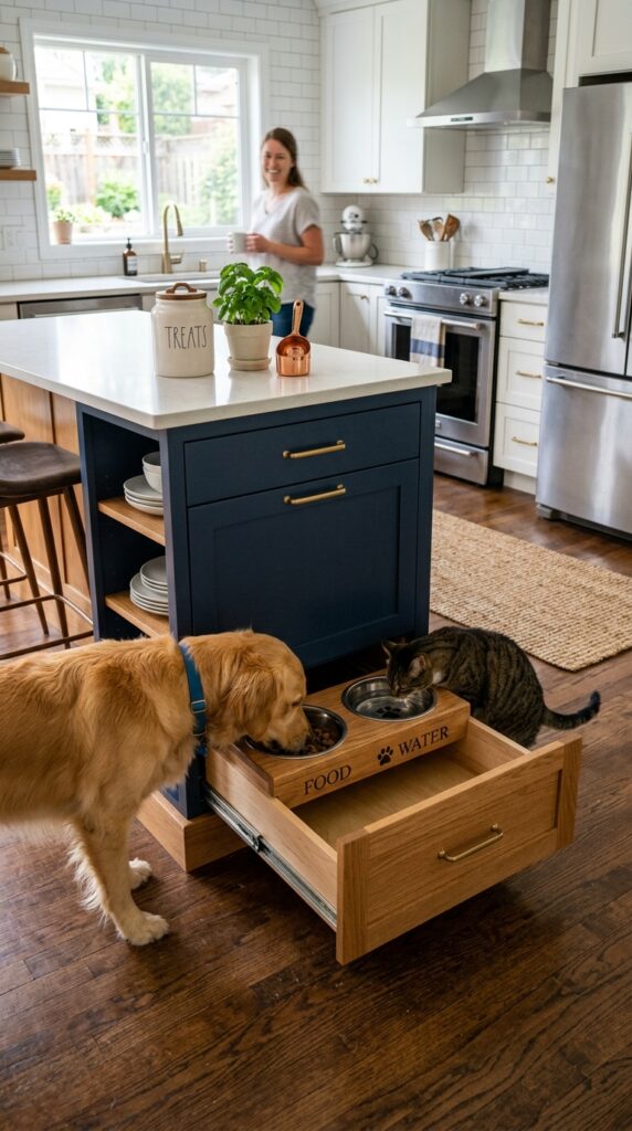  Pet Feeding Station