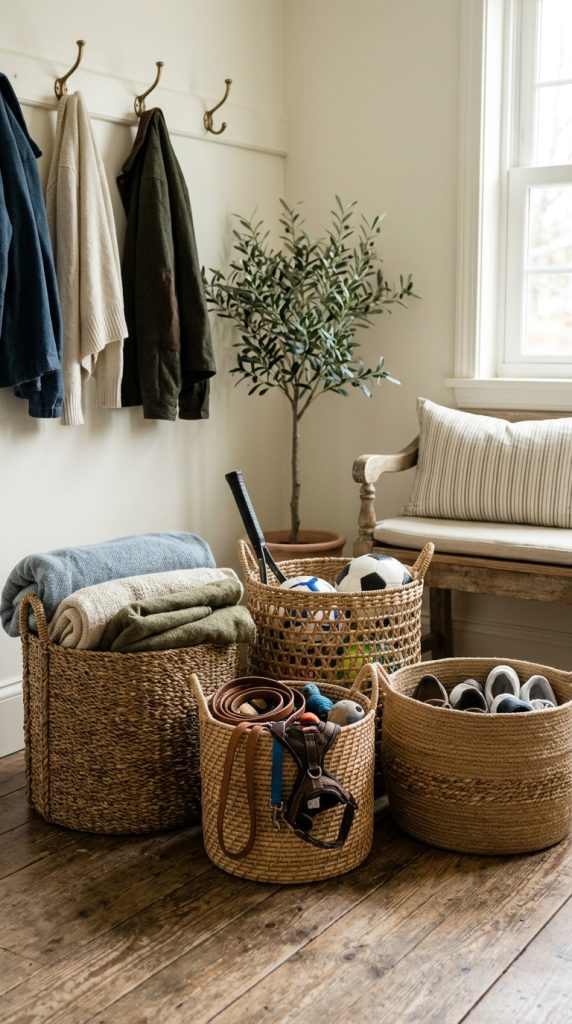 Place a Woven Basket