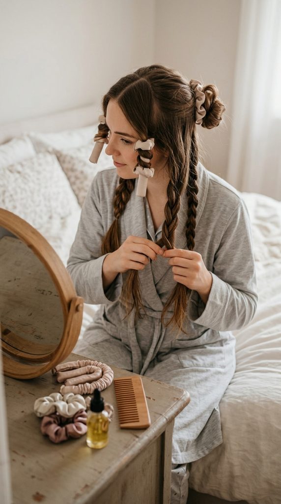 Protect Hair with Heat-Free Styling