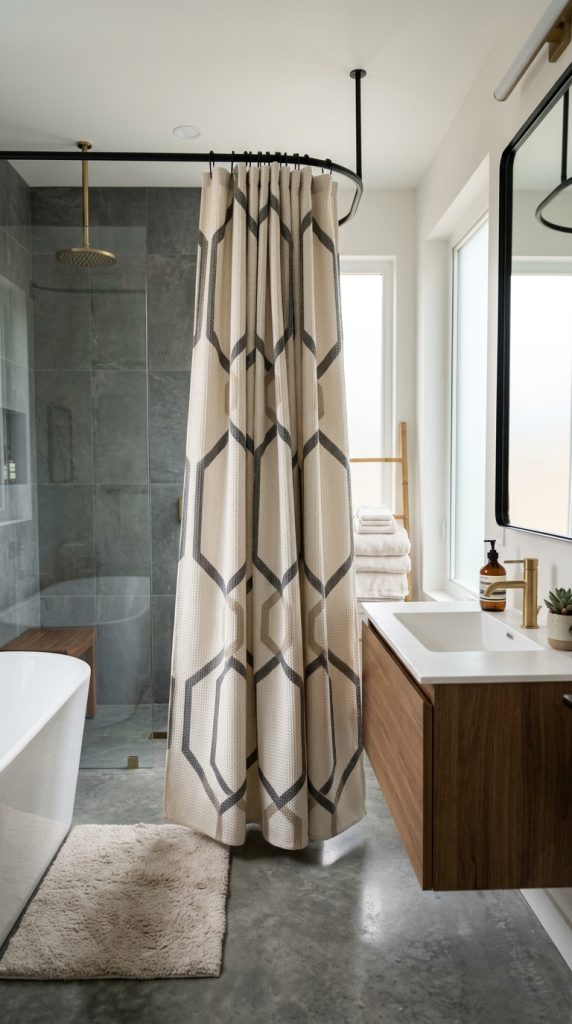 Replace the Shower Curtain