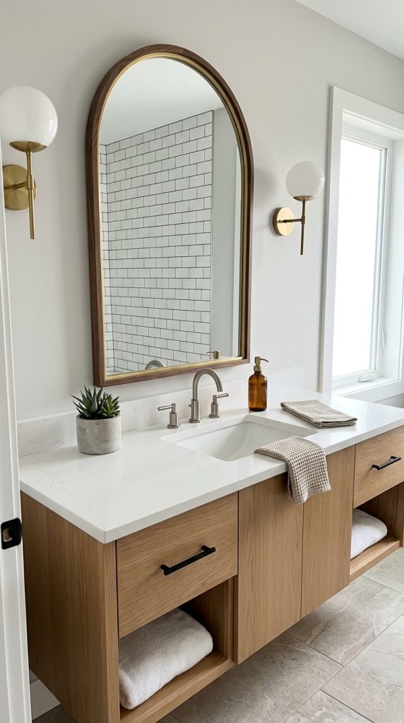 Replace the Vanity Mirror