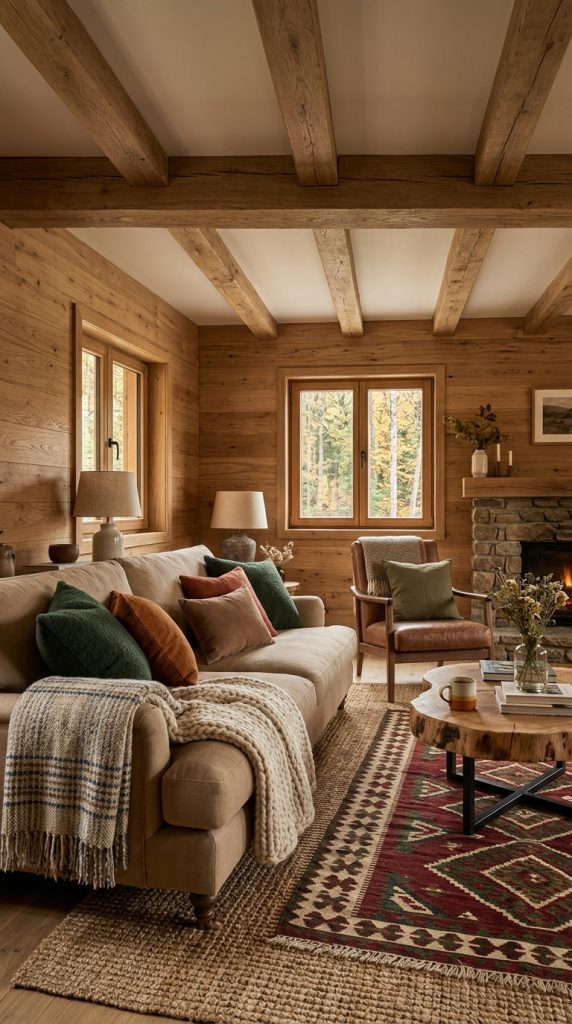 Rustic Wood Retreat