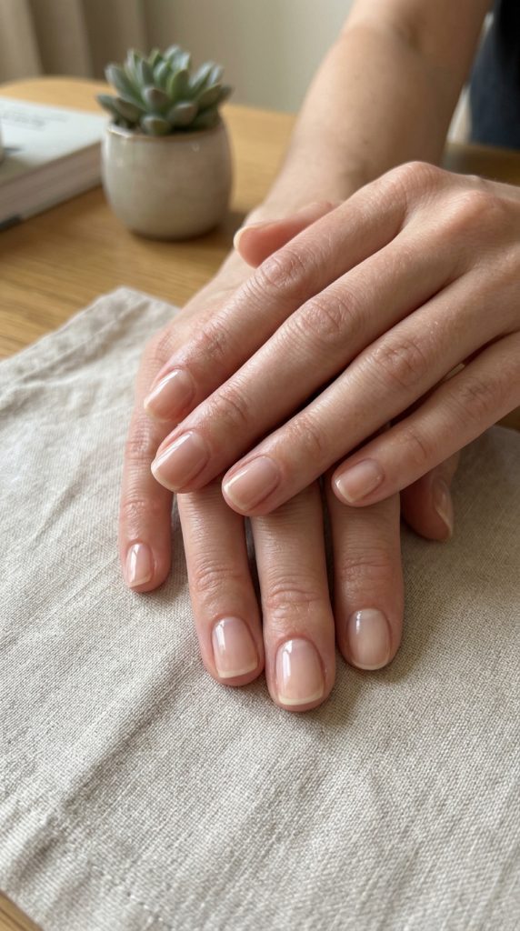 Short Rounded Nails