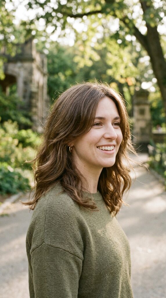 Soft Shoulder-Length Layers