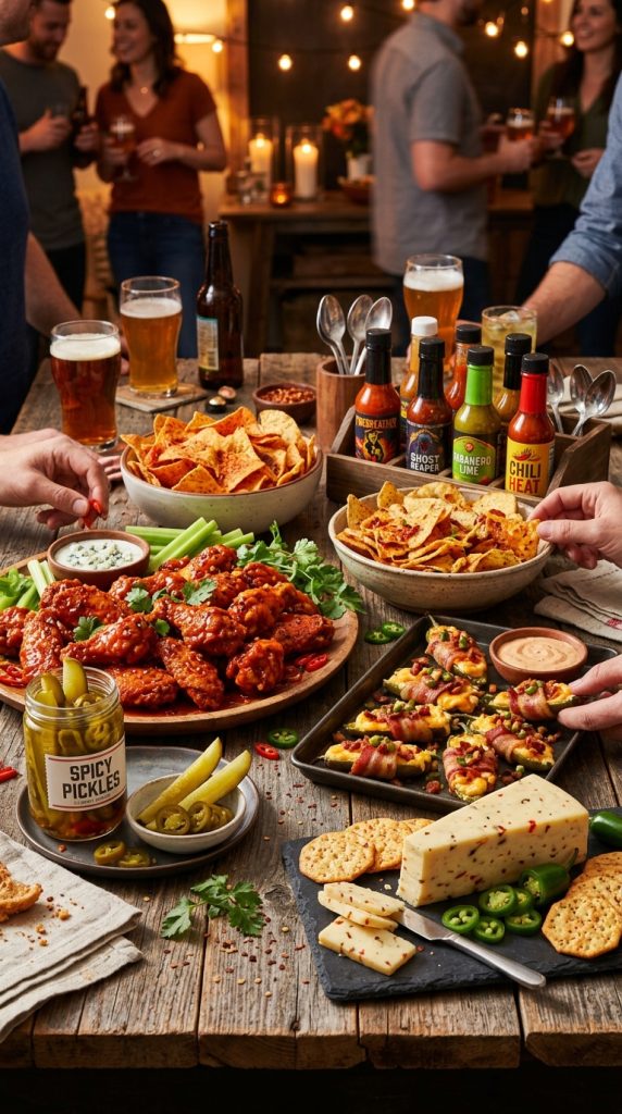 Spicy Snack Board