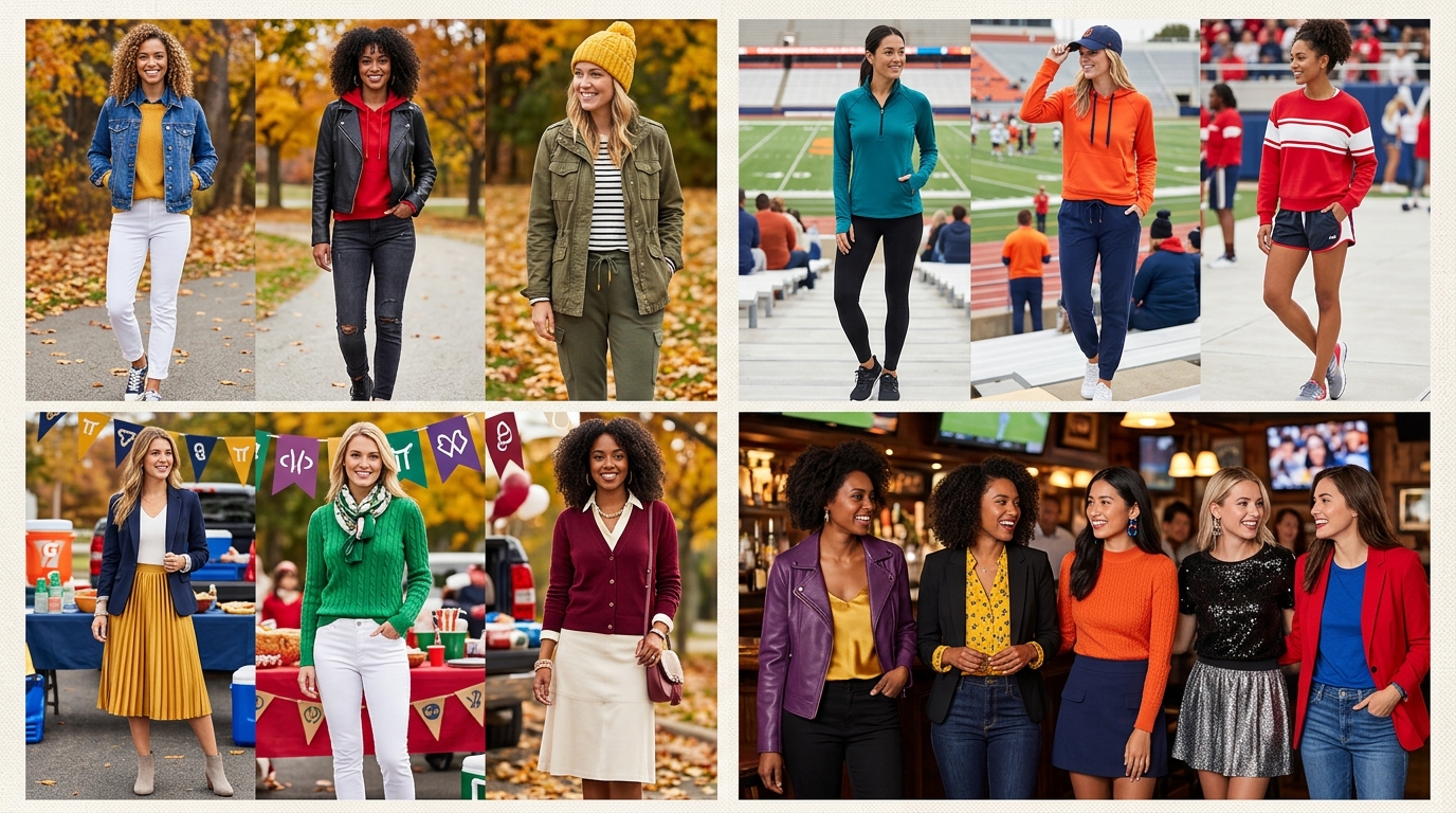 Team Color Outfit Ideas