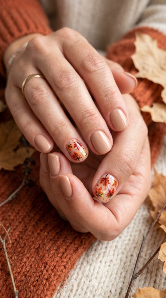 Tiny Maple Leaf Design