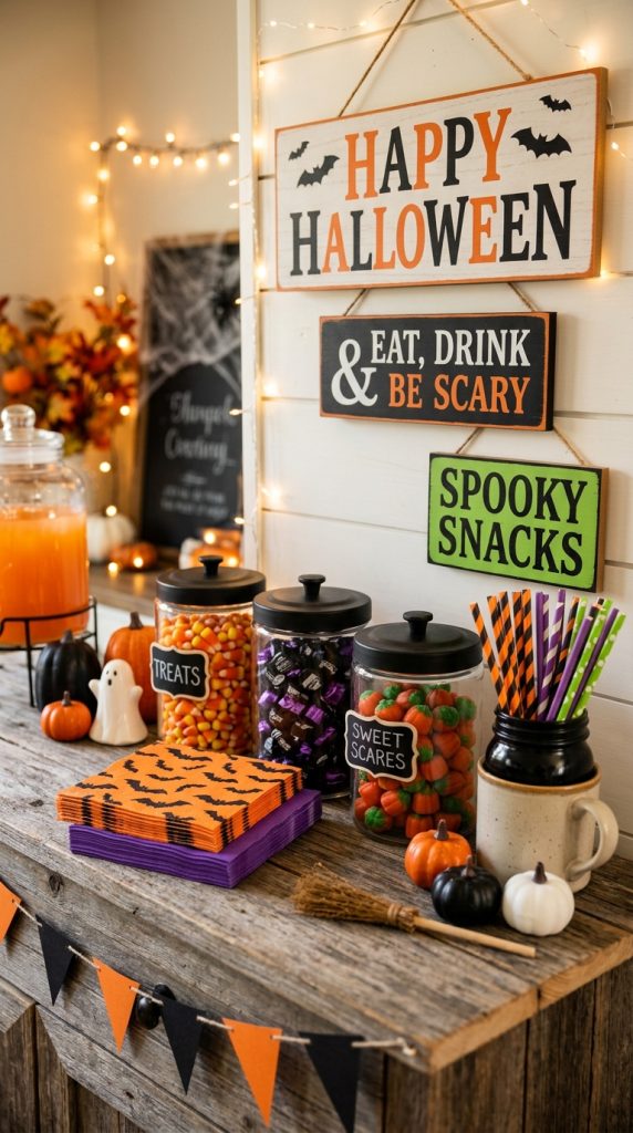 Use Black and Orange Color Accents