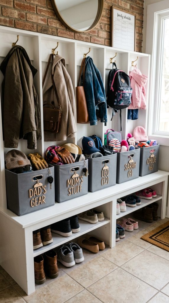 Use Decorative Storage Bins