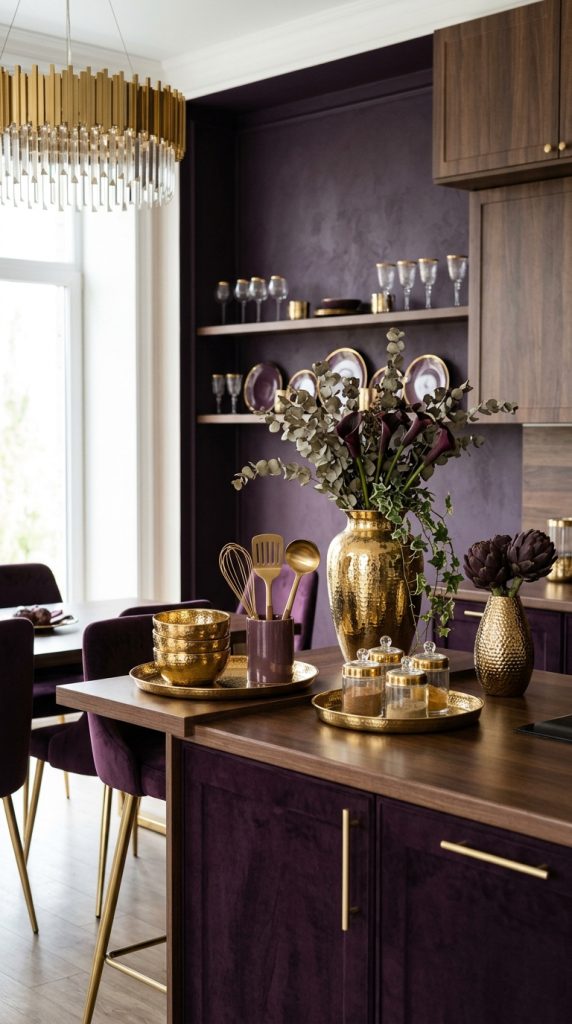 Use Gold Decorative Accessories