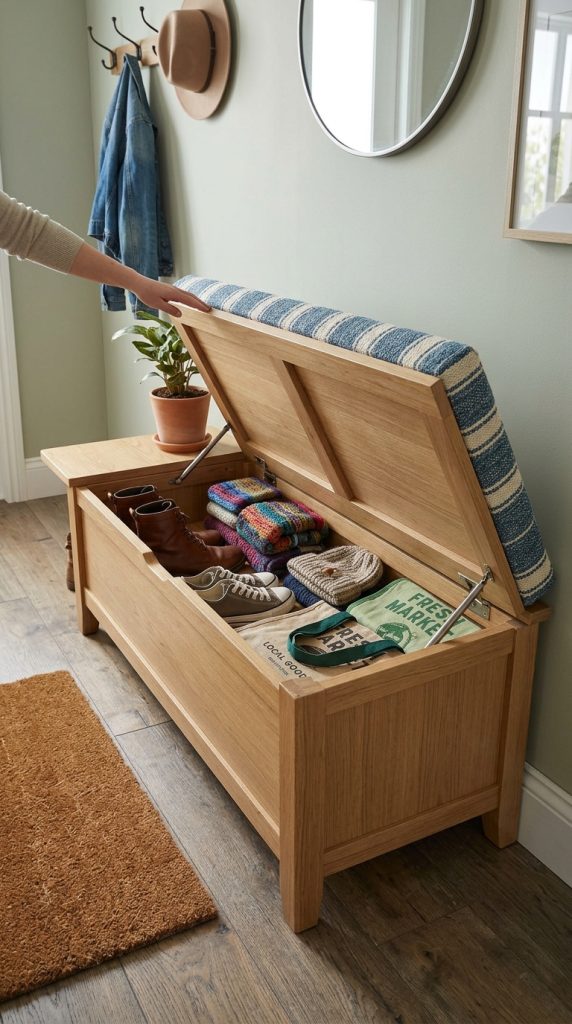 Use a Storage Bench