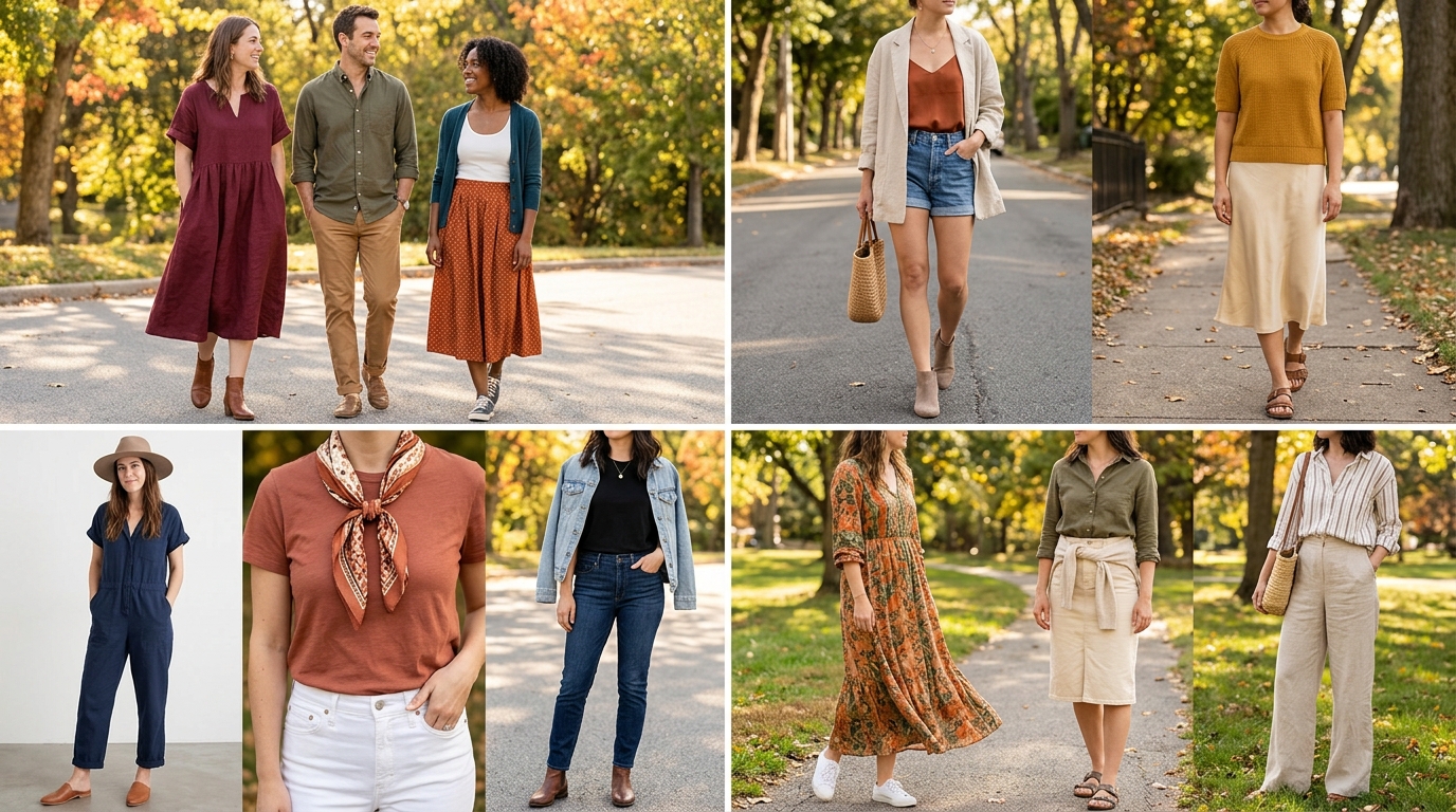 Warm Weather Fall Outfit Ideas