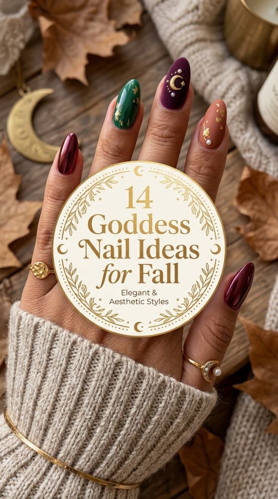 Goddess Nail Ideas for Fall