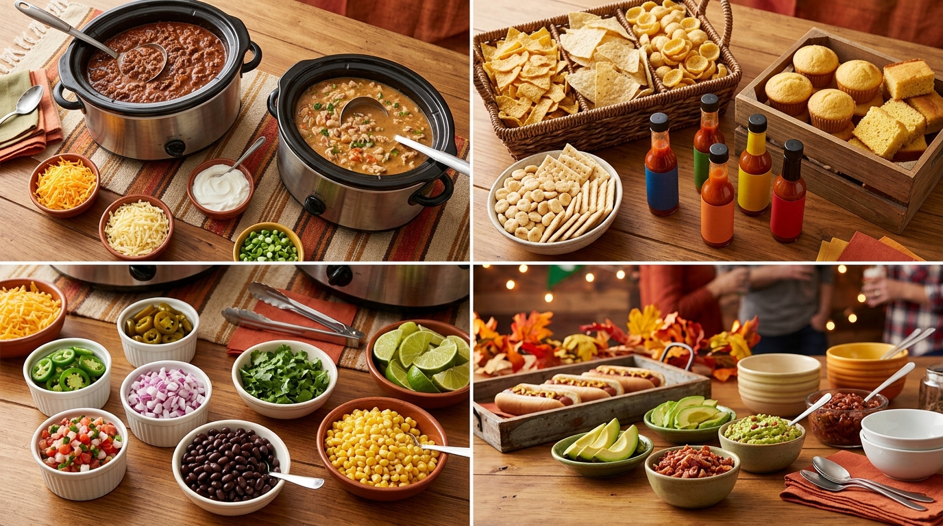 Chili Bar Party Ideas