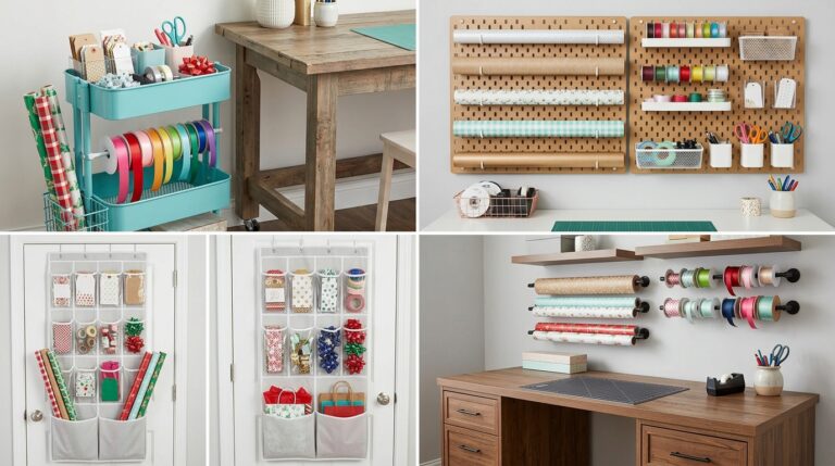 13 Gift Wrapping Station Ideas