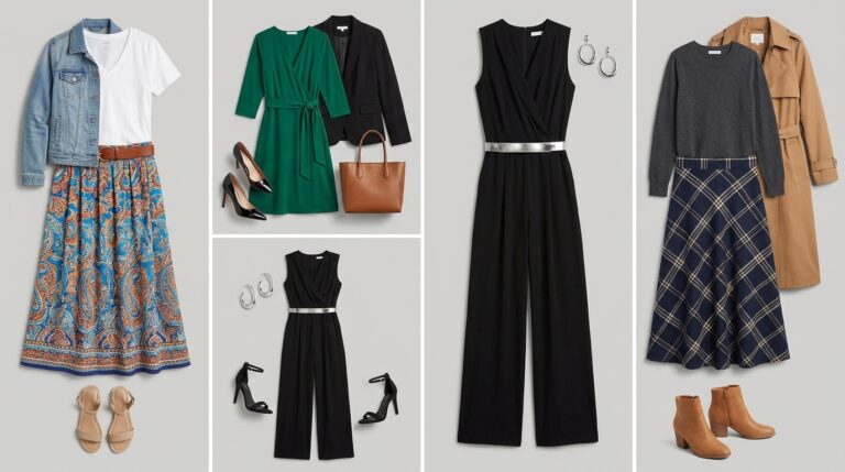 Outfit Ideas for Broad Shoulders