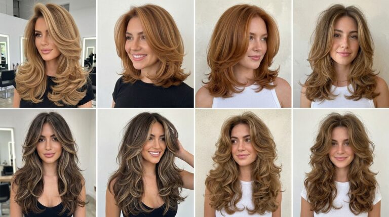 90s Blowout Layered Hair Ideas
