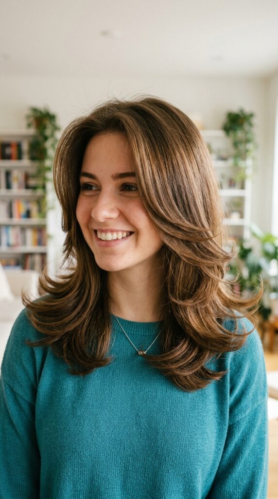 90s Blowout With Flipped Ends