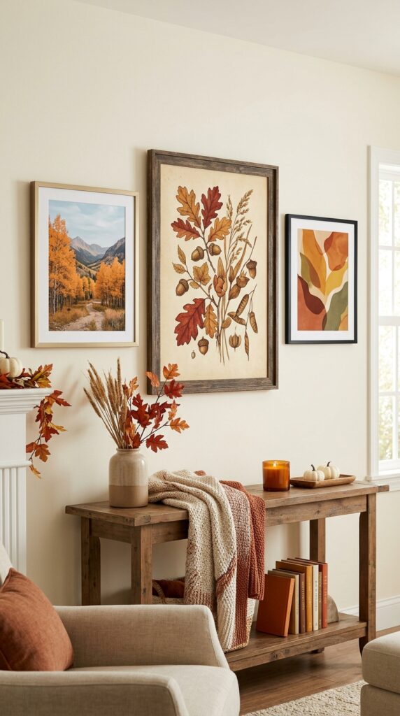 Add Autumn-Inspired Artwork