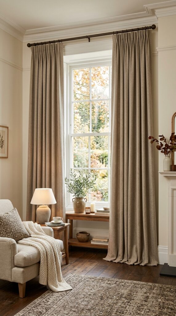 Add a Soft Window Treatment