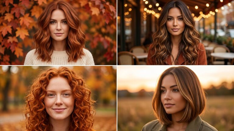 Autumn Glow Hair Ideas